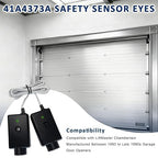 NLDZGA 41A4373A Garage Door Safety Sensor Compatible with Chamberlain Manufactured Between 1993 to Late 1990s Garage Door Openers,Safety Sensors Beam Eyes with Bracket