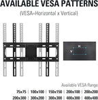 Mounting Dream TV Wall Mount for Most 32-65 Inch TV, Full Motion TV Mount with Dual Arms, Wall Mount Bracket with Swivel and Tilt, Fits 16", 18", 24" Studs, Max VESA 400x400mm, 99 LBS, MD2380-24K