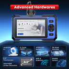 OBD2 Scanner, MUCAR 632 Elite AI-Assisted OBD2 Bidirectional Scan Tool, Oil/Throttle/SAS/TPMS/BMS/EPB Car Scanner Diagnostic Tool with 15+ Resets, CANFD Protocol, Autoauth for FCA SGW, Lifetime Update