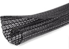 Moxita 10ft - 3/4 inch Cable Protector Sleeve Split Wire Loom Tubing for Power, Audio, USB, Cord Management for TV, Computer, Protection from Pets Chewing, Black