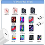 iPhone 15 Charger,iPhone 15 Charger Fast Charging,20W Type C USBC ChargerBlock 6FT USB C to USB C Cable Cord Compatible iPhone 16 Pro Max/15 Plus,iPad Pro 12.9/13/11-inch, iPad mini 6, iPad Air 4/5
