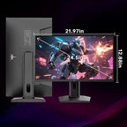 KTC 24.5 Inch 300Hz Gaming Monitor, FHD 1080P 240Hz Fast IPS Monitor, HDR, FreeSync, DisplayPort x1 HDMI x2, 119% sRGB, Height/Pivot/Tilt Adjustment, VESA Support, H25Y7