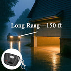 3-Pack 300MHz 10 dip Switch for Multicode Garage Gate Door Opener Remote Control, Replacement for 3089,3070,3060,308911,MCS308911,MCS306010,MCS3070 Gate Clicker with Keychain.