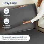 Twin XL Size 3 Piece Sheet Set - Comfy Breathable & Cooling Bed Sheets Set - Hotel Luxury Bedding for Women, Men, Kids, Teens, Boys & Girls - Deep Pockets, Soft and Wrinkle Free - Oeko-Tex - Charcoal