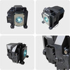 EL PLP57 Replacement Projector Lamp Bulb Compatible with Epson EPSON BrightLink 450Wi/455Wi/455WI-T, EB-440W, EB-455W, EB-460LW, EB-465i, H318A, H343A, H343B, H343C, PowerLite 450W/460 Projectors