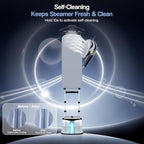 Cobuy Standing Garment Steamer with Dry Ironing, 2000W Powerful Steamer for Clothes with with Flat & Slant & Hanging Iron Options,3 Steam Modes, 25s Fast Heat-Up, Self-Cleaning, 2.2L Water Tank