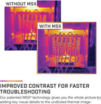 FLIR MR277 Moisture Meter, MSX IR Camera & Hygrometer for Building Inspection