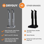 DryGuy Shoe, Boot, Garment & Gear Electric Dryer, Quick Drying for Ski, Work, Sports Equipment – Energy Efficient, Odor Eliminating Design, Home or Garage Use,2 Port, Silent Heat