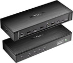 WAVLINK Pro Docking Station 5 Monitors, PD100W DisplayLink Dock Support Five 4K Displays for Mac & Windows, 2X DP 1.4(Dual 8K@60Hz), 2X HDMI 2.0, Alt HDMI, 2.5Gbps Ethernet, Driver Required DL7400