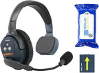 Eartec Ultralite PRO16-SR Single Ear Add-On or Replacement Remote Headset, PRO16 Version only, Full Duplex Wireless Communication, Includes Rechargeable Battery and SolidSignal Cleaning Wipes