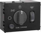 Obaee Headlight Switch Instrument Panel Dimmer Light Switch Compatible with Chevy Avalanche, Silverado, Suburban, Tahoe & GMC Sierra, Yukon 1999-2002, Replaces OE 15755595, D1534G, DS-968