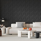 Art3d 20 Pack Decorative 3D Wall Panels, 19 Sq.Feet PVC Interior Wall Décor, 11.8"x11.8", Black