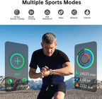 Sunorshop Health Fitness Tracker, Smart Watch with 24/7 Heart Rate and Blood Oxygen Monitor, Sleep Tracker with IP68 Waterproof, Activity Tracker Pedometer Step Counter for Women Men (Silver Gray)