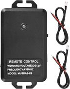 Access Control System with Remote Control – 600lbs Magnetic Door Lock Kit, 12V Fail Safe NC Mode, Secure & Easy DIY Installation for Smart Home Entry (K8-600LBS Remote Control Lock Kit)