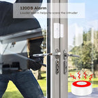 tolviviov Home Security System Wireless, DIY Door Alarm Security System, App Alerts, 10-Piece Kit, No Monthly fee, WiFi Alarm, Door Window Motion Sensor, for Safety, Home Security, Kids Safety