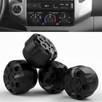 4 Pack - 2nd Gen Tacoma Accessories AC Knob Upgrade - 2005,2006,2007,2008,2009,2010,2011,2012,2013,2014,2015 Tacoma Climate Control Dial Mods Set - for Toyota Interior Replacement Kit