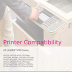 CS Replacement Toner Cartridge Compatible with HP 650A CE271A Cyan Color M750 CP5520xh CP5525 CP5525dn Enterprise CP5520xh M750xh CP5525 M750n CP5525dn