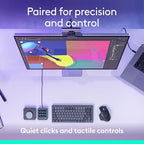 Logitech MX Master 3S Wireless Mouse Standard Edition with Logi Bolt USB Receiver + MX Creative Console: Mouse, Programmable Keys and Dial for Graphic Design, Video Editing, Adobe and More - Graphite