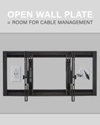 SANUS Tilting TV Wall Mount for 42" to 90" TVs - Universal Wall Mount TV Bracket w/ Low Profile & 12 degree Tilt - DIY Install w/ Included Hardware