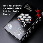 Head Shavers for Bald Men - 5-in-1 7D Floating Electric Bald Head Shavers for Men, IPX6 Waterproof Wet & Dry Use, LED Display Fast Rechargeable, Grooming Kit for Hair/Face/Beard