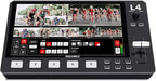 FEELWORLD L4 10.1 Inch Touch Screen Video Switcher 10.1 inch Touchscreen, Real-time Preview 5 Input Sources PST PGM and Operation Interface