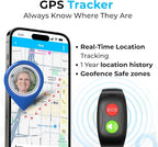 SecuLife SOS Wristband,Fall Detection, GPS Safety Bracelet for Seniors – SOS Button, Geo-Fencing, 2-Way Calling & Caregiver Tracking – Medical Alert Device, Simple & Reliable Alert System