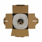 NavePoint 250ft in Wall Audio Speaker Cable Wire CL2 16/2 AWG Gauge 2 Conductor Bulk White