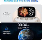 Pedometer Watch No APP/Phone Required, Waterproof Fitness Tracker Watch with Heart Rate Monitor, Large Screen with Pedometer, Sleep Tracking, Calories & Step Counter, Smart Watches for Women Men