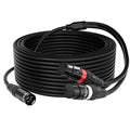 Mygatti XLR Splitter Y-XLR Cable 3 FT, Gold-Plated 3-Pin XLR Male to Dual XLR Female Patch Y Cable, Bi-Directional Balanced Microphone Adapter Cord, 1 XLR to 2 XLR Cable, Oxygen-Free Copper