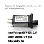 2 Pcs 8 Mode Light LED Transformer 12V LED Controller Class 2 Power Supply,Transformer US Plug Adapter Replacement for String Light, not Fit 8 Mode with Control Box and 1 Mode String Light