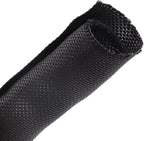 Sonoreboom Braided Wire Loom Mesh Woven Self-Wrapping Split Sleeving for Automotive Wires/Audio Video Cable/Multi-Cable Strings (1/2" - 16 Feet)