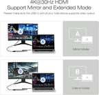 BENFEI USB C Hub 5-in-1 with 4K HDMI(Certified), 100W Power Delivery, 3 USB-A, Silicone Cable, Aluminum Case Compatible with MacBook Pro/Air, iPad Pro, iMac, iPhone 15 Pro/Pro Max, XPS, Thinkpad