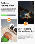 Vantrue N2X 2.7K Dash Cam Front and Inside, 5G WiFi Dual Dash Camera for Car with HDR IR Night Vision, STARVIS 2, GPS, 2.5K/60FPS, G-Sensor, 24/7 Parking Mode, Voice Control, Support 512GB Max
