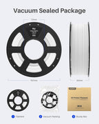 ELEGOO PLA Filament 1.75mm Gray 2KG, 3D Printer Filament Dimensional Accuracy +/- 0.02mm, 2pcs 1kg Spool(2.2lbs) Fit Most FDM 3D Printers