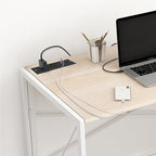 20W Recessed Power Strip USB C Fast Charge Desk Power Outlet Type C Flush Mounted Extension Power Plug for Conference Countertop Desktop Drawer Sofa ETL Listed (Black)