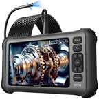 DEPSTECH 7'' IPS Endoscope Camera with Lights, 1080P Triple-Lens Digital Borescope Tool, Inspection Camera with Split Screen, Sound Recording, 16.5ft IP67 Waterproof Snake Cable, 180° Rotation View