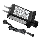 4.5V 0.6A Controller with Extension Cable, Replacement Model JT-DC045V0600-C Class 2 Power Supply IP44 LED Light Controller Low Voltage Transformer for Christmas LED String Light