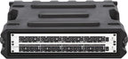 Gator Cases Pro Series 2U Rack Case with Standard 19" Depth, Roto Molded Made in USA (G-PRO-2U-19)