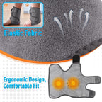 Foot and Ankle Massager for Pain Relief, Ankle Heating Pad Foot Renew Triple Method Massager Rechargeable Cordless Design with 6 Heating 3 Massage Modes & Timer