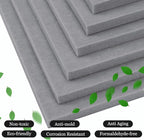 BXI Sound Absorber - 16 X 12 X 3/8 Inches 6 Pack High Density Acoustic Absorption Panel, Sound Absorbing Panels Reduce Echo Reverb, Tackable Acoustic Panels for Wall and Ceiling Acoustic Treatment