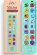 AAC Device for Autism & Speech Therapy. Non Verbal Communication Tools for Kids & Adults. Programmable AAC Communication Device. Alternative to Autism Communication Cards & PECS Cards for Autism