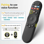 Replacement for VIZIO-Smart-TV-Remote - XRT270 Voice Control Universal for VIZIO SmartCast D/P/M/V-Series FHD 4K Quantum Pro TVs