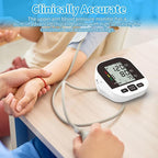 CardioVantage Blood Pressure Monitor for Home Use, Upper Arm Blood Pressure Machine with Large Cuff (8.7’’-16.5’’), Automatic BP Cuff with Large Screen, 2 User, 198 Memories