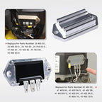Voltage Regulator Rectifier Replaces for Kohler 8-25 HP Engine,Fit Part Number 41 403 09,41 403 10-S,25 403 03-S,41 403 04,41 403 05,41 403 06,41 403 08