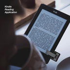 SK SYUKUYU RF Remote Control Page Turner for Kindle Reading Ipad Surface Comics, iPhone Android Tablets Reading Novels Taking Photos(Black)