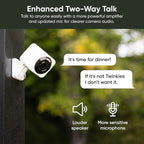 WYZE Cam v4 (Latest Model), 2.5K AI Security Camera, Indoor/Outdoor Cameras for Home Security, Baby Monitor & Pet Camera, Color Night Vision, No Subscription Required, Free Expert Help (2 Pack)