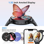 Smart Watch for Women Fitness Tracker: Waterproof Digital Mens Watches Make Answer Call Smartwatch for Android Phone iPhone Samsung Compatible Step Running Pedometer Sleep SpO2 Heart Rate Monitor