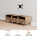 Amazon Basics Full Motion TV Wall Mount with Horizontal Post Installation Leveling for 32 to 86 inch TVs, Black