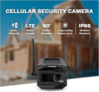 Vosker V150 Solar-Powered LTE Cellular Home Security Outdoor Camera | Motion Activated Sensor Nightvision Wireless Camera | Receive Photos on Your Mobile App (V150-US-MSD32GB)
