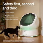 Bundle of PETLIBRO Upgrade Luma Automatic Cat Litter Box + Cordless Cat Water Fountain, AI Camera Waste Analysis, Triple Safety Protection Self Cleaning Litter Box, Odor Control in-App Usage Tracking